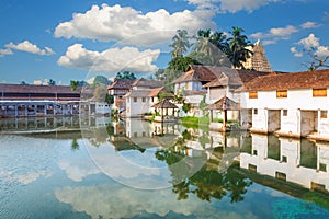 Padmanabhapuram Palace in front of Sri Padmanabhaswamy temple in Trivandrum Kerala India