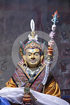 Padmasambhava at Thiksey Monastery, Jammu and Kashmir