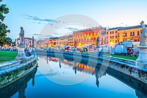 Padova, Italy. Prato della Valle photo