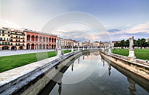Padova. Prato della valle square