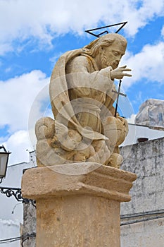 Padre Eterno statue. Presicce. Puglia. Italy. photo