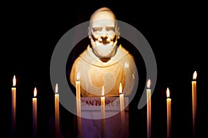 Padre Pio statue