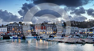 Padstow in north Cornwall photo