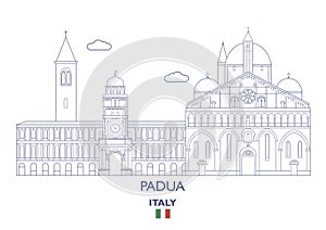 Padua City Skyline, Italy photo