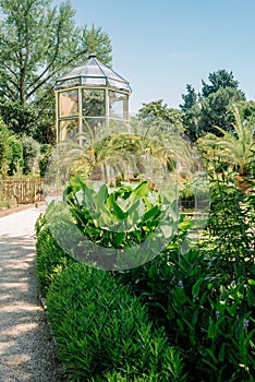 Padua, Italy - botanical garden, since 1997 is a UNESCO World Heritage Site