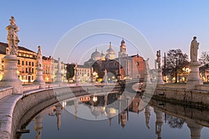 Padua, Italy at Prato della Valle