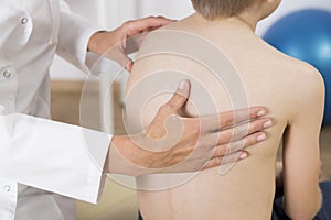 Paediatric scoliosis examination