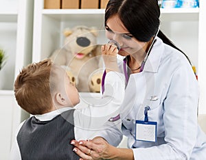 Paediatrics medical concept