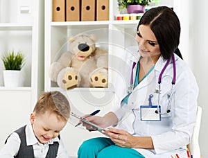 Paediatrics medical concept