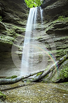 Paehler Schlucht waterfall