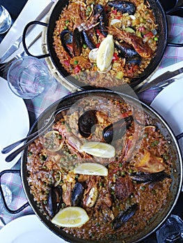 Paella in Barcelona