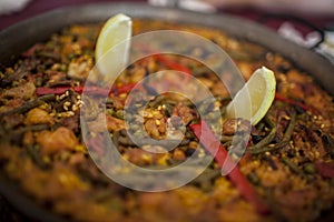 Paella in a Pan