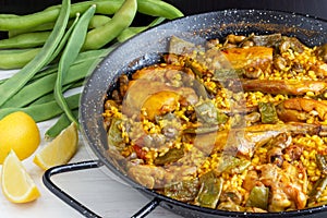 Paella Valenciana - Spanish Food