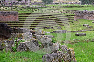 Paestum excavations photo