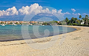 Pag island, Novalja village beach