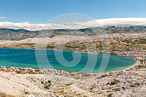 Pag town view
