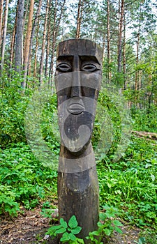 Pagan idol peoples of Siberia