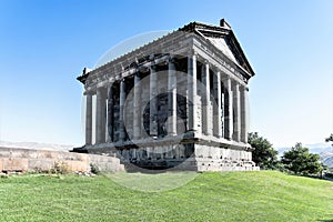 Pagan temple of the pre-Christian era in Garni, Armenia.