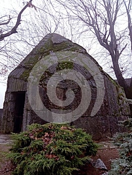 A pagan tomb