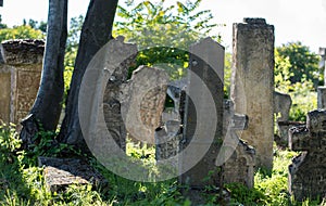 Pagan Tombstone in the village of Rajac, near Negotin, Serbia