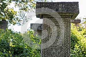 Pagan Tombstone in the village of Rajac, near Negotin, Serbia