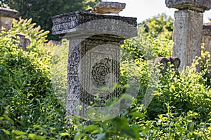 Pagan Tombstone in the village of Rajac, near Negotin, Serbia