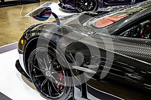 Pagani Zonda detail Toronto Auto show