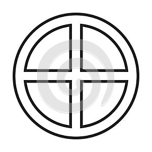 Paganism symbol icon