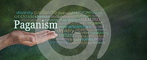 Paganism Word Cloud photo