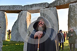 Pagans Mark the Autumn Equinox at Stonehenge