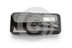 A pager or a beeper ,Pager can receive messages isolate on white background