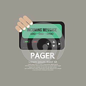 Pager The Old Wireless Telecommunication Technology