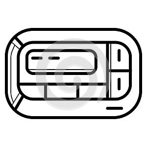 Pager Vector Flat Icon