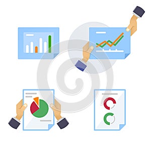 Pages of statistical and analytical information