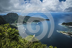 Pago Pago Hill View over the Island photo