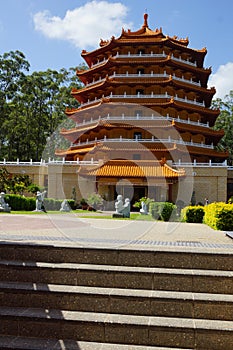 Pagoda at a buddhist temple