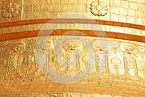 Pagoda Detail In Tantkyitaung Pagoda, Tantkyi Hill, Myanmar