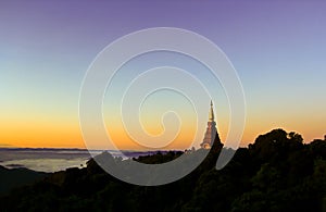 Pagoda at Doi Inthanon