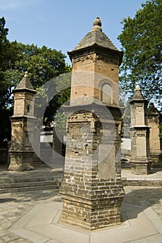 The Pagoda Forest at CiEn Temple.