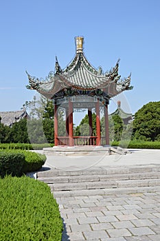 Pagoda in Huaqing Palace near Xian