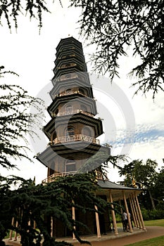 The Pagoda at The Kew Gradens in London, England