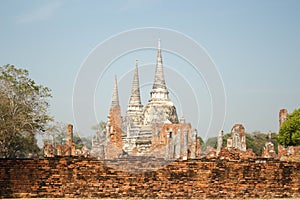 Pagoda at Phra Nakhon Si Ayutthaya, Thailand