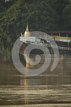 Pagoda public temple in Laos