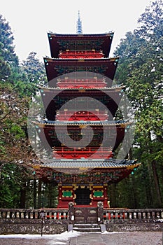 Pagoda at Rinnoji Temple