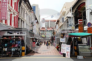 Pagoda Street in Singapore