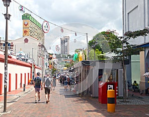 Pagoda Street in Singapore