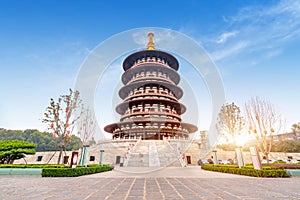 Pagoda in Sui and Tang National Historical Park, Luoyang, China