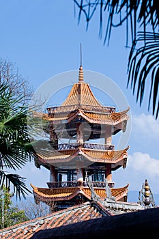 Pagoda in temple