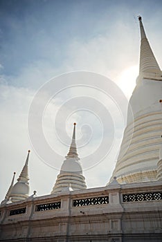 Pagoda Temple in Bangkok, Thailand