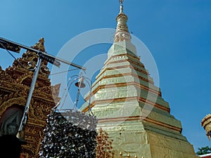 Pagoda in Thai Temple